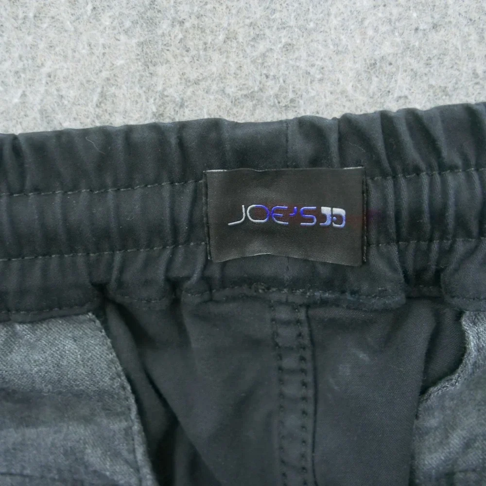 Joes Jeans Joggers Mens Extra Large Black Camo Cargo Elastic Waist Drawstring